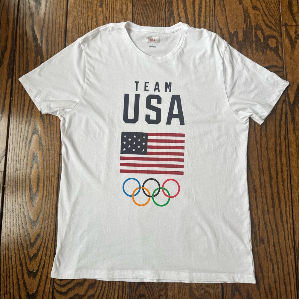 Team USA White Olympic T-Shirt